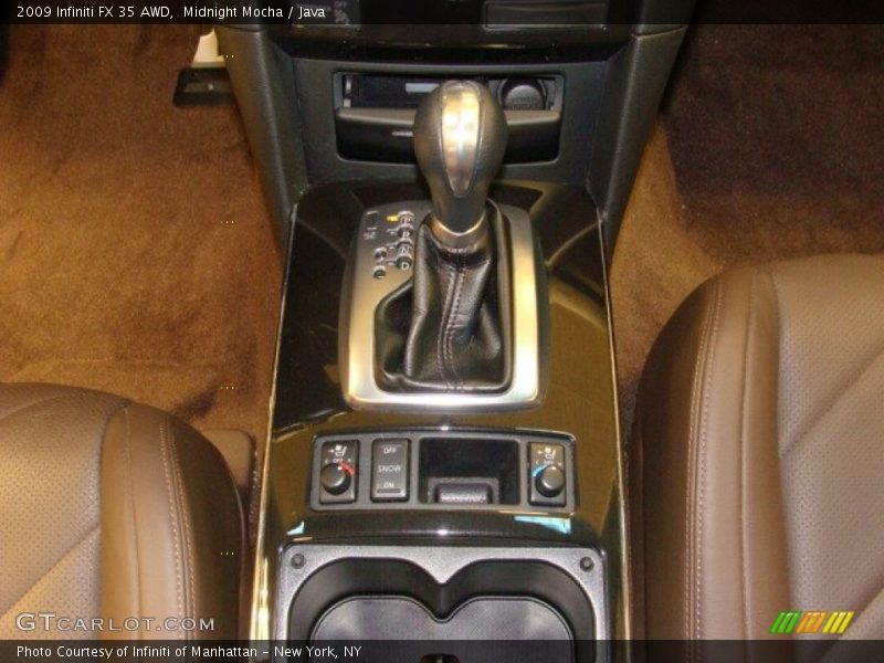 Midnight Mocha / Java 2009 Infiniti FX 35 AWD