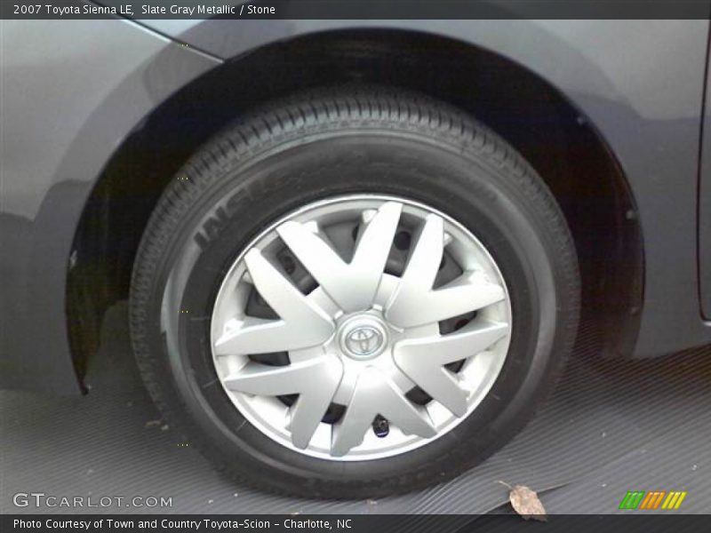 Slate Gray Metallic / Stone 2007 Toyota Sienna LE