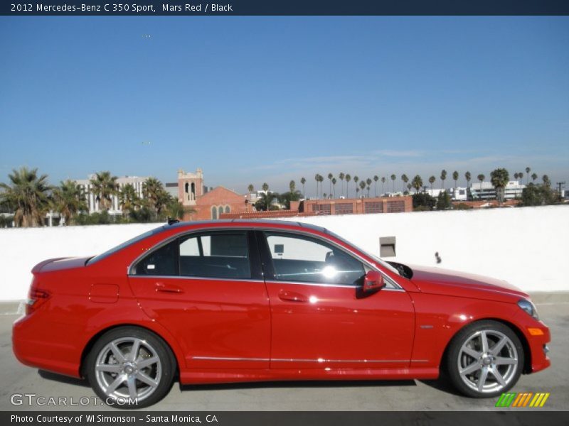  2012 C 350 Sport Mars Red