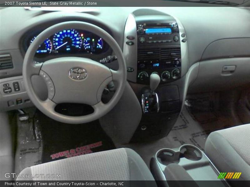 Slate Gray Metallic / Stone 2007 Toyota Sienna LE