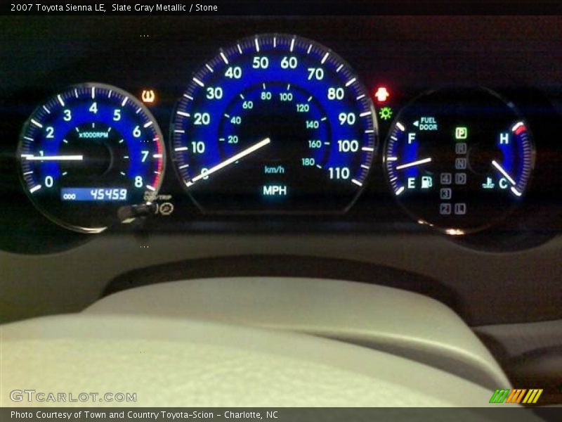 Slate Gray Metallic / Stone 2007 Toyota Sienna LE