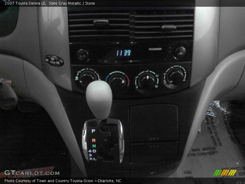 Slate Gray Metallic / Stone 2007 Toyota Sienna LE