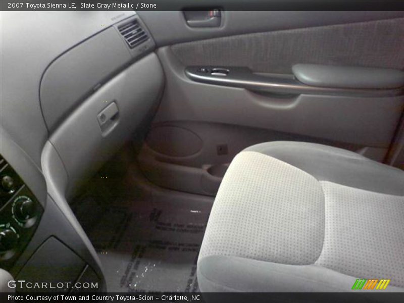 Slate Gray Metallic / Stone 2007 Toyota Sienna LE