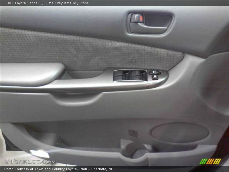 Slate Gray Metallic / Stone 2007 Toyota Sienna LE