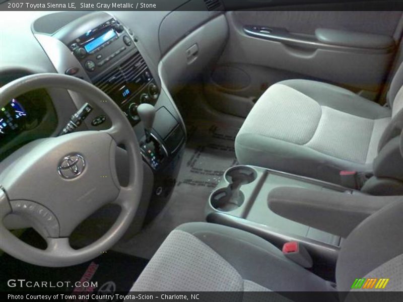 Slate Gray Metallic / Stone 2007 Toyota Sienna LE
