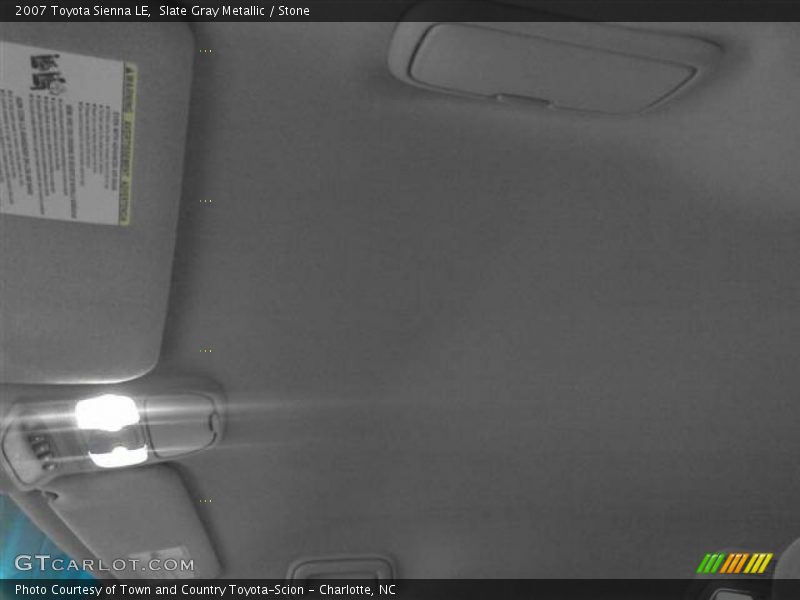Slate Gray Metallic / Stone 2007 Toyota Sienna LE