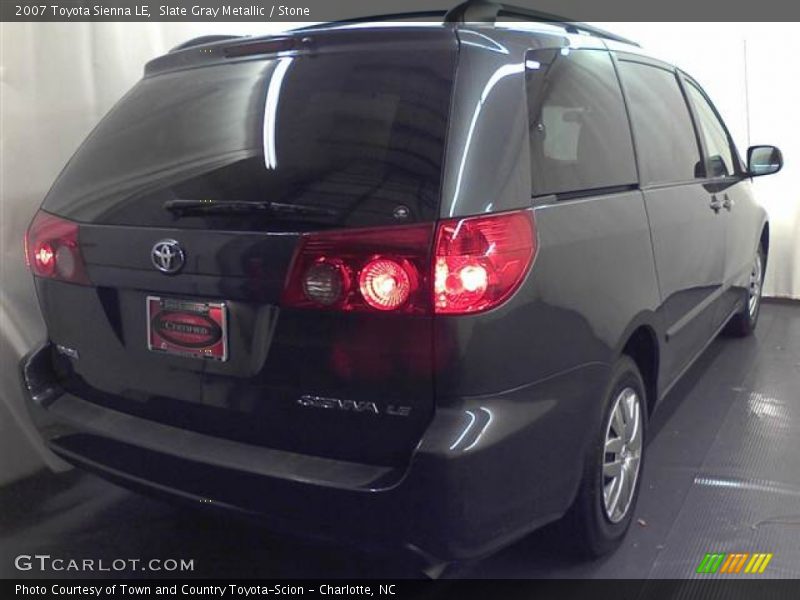 Slate Gray Metallic / Stone 2007 Toyota Sienna LE