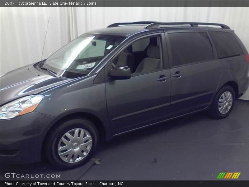 Slate Gray Metallic / Stone 2007 Toyota Sienna LE