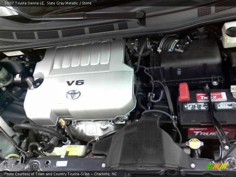Slate Gray Metallic / Stone 2007 Toyota Sienna LE