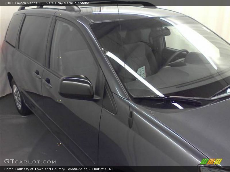Slate Gray Metallic / Stone 2007 Toyota Sienna LE