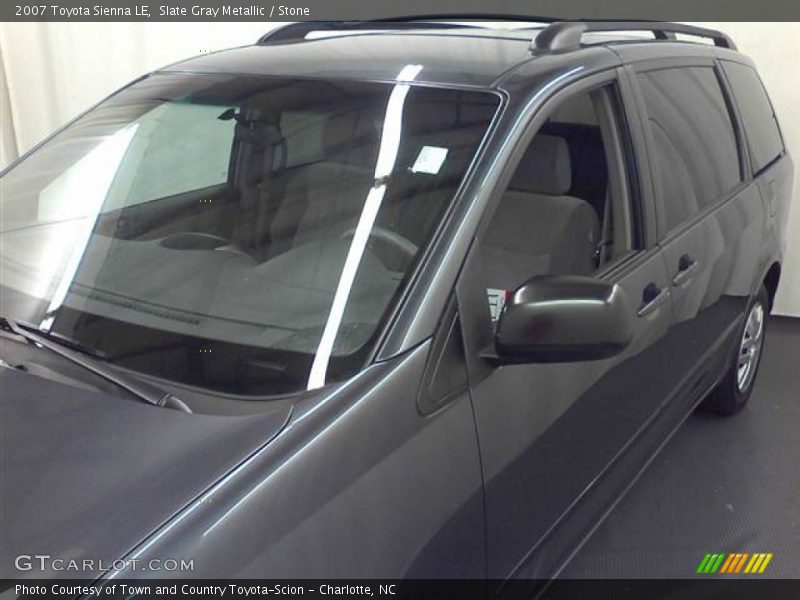 Slate Gray Metallic / Stone 2007 Toyota Sienna LE