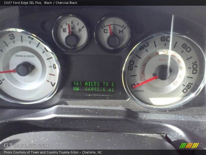 Black / Charcoal Black 2007 Ford Edge SEL Plus