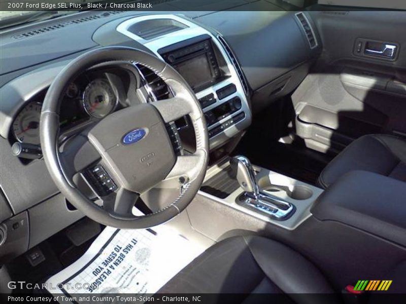 Black / Charcoal Black 2007 Ford Edge SEL Plus