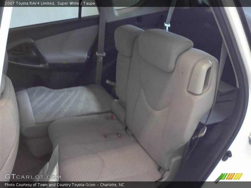 Super White / Taupe 2007 Toyota RAV4 Limited