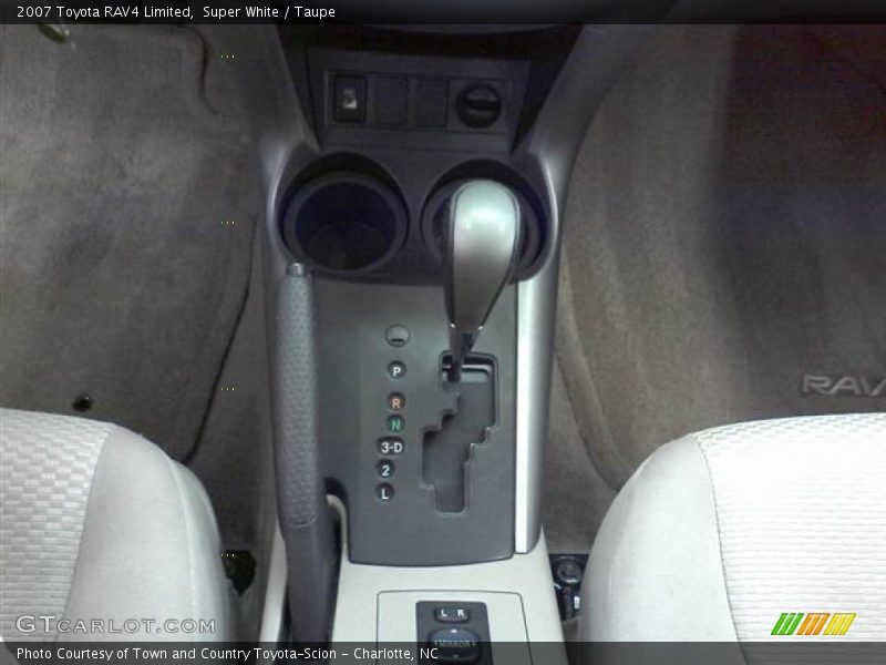 Super White / Taupe 2007 Toyota RAV4 Limited