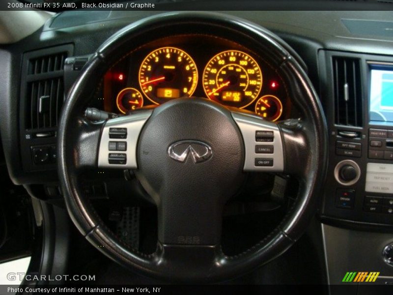 Black Obsidian / Graphite 2008 Infiniti FX 35 AWD