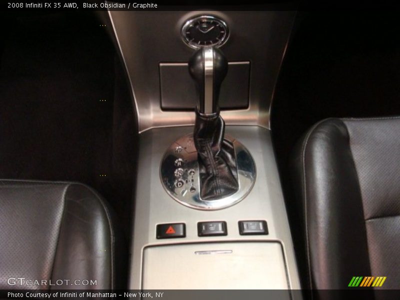 Black Obsidian / Graphite 2008 Infiniti FX 35 AWD