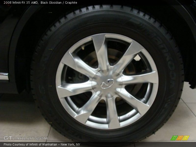Black Obsidian / Graphite 2008 Infiniti FX 35 AWD