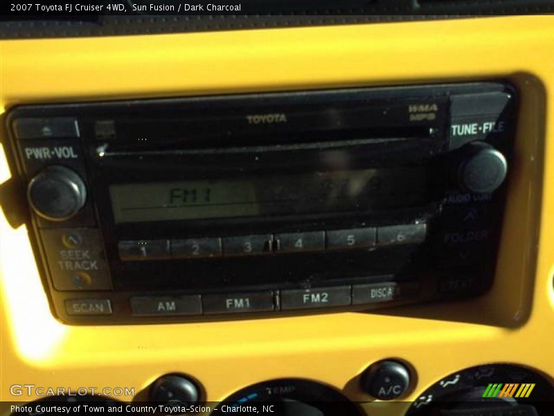 Sun Fusion / Dark Charcoal 2007 Toyota FJ Cruiser 4WD