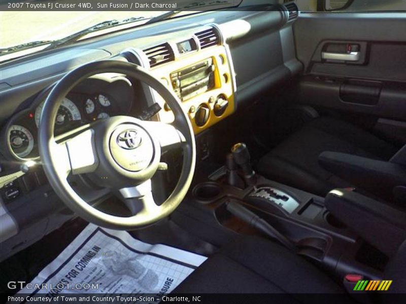 Sun Fusion / Dark Charcoal 2007 Toyota FJ Cruiser 4WD