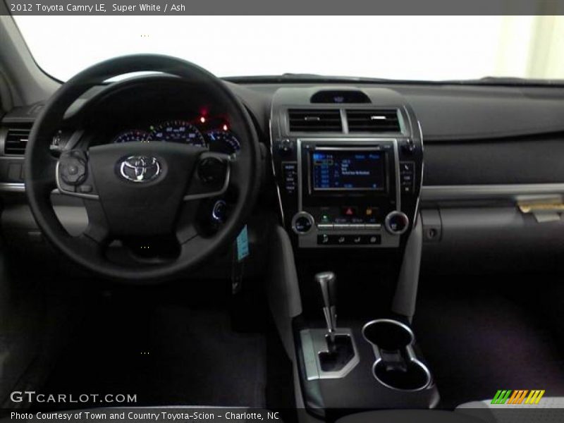 Super White / Ash 2012 Toyota Camry LE