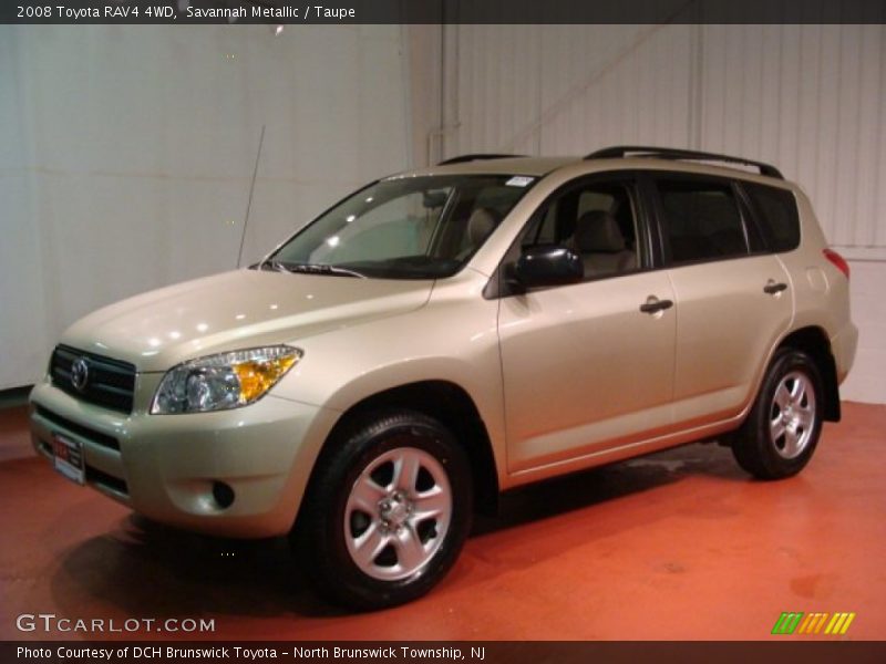 Savannah Metallic / Taupe 2008 Toyota RAV4 4WD