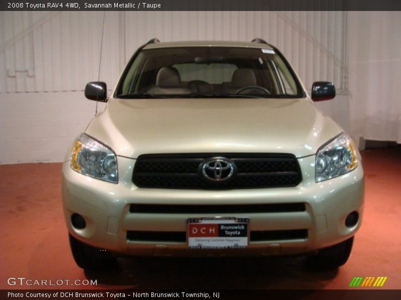 Savannah Metallic / Taupe 2008 Toyota RAV4 4WD