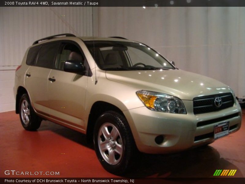Savannah Metallic / Taupe 2008 Toyota RAV4 4WD