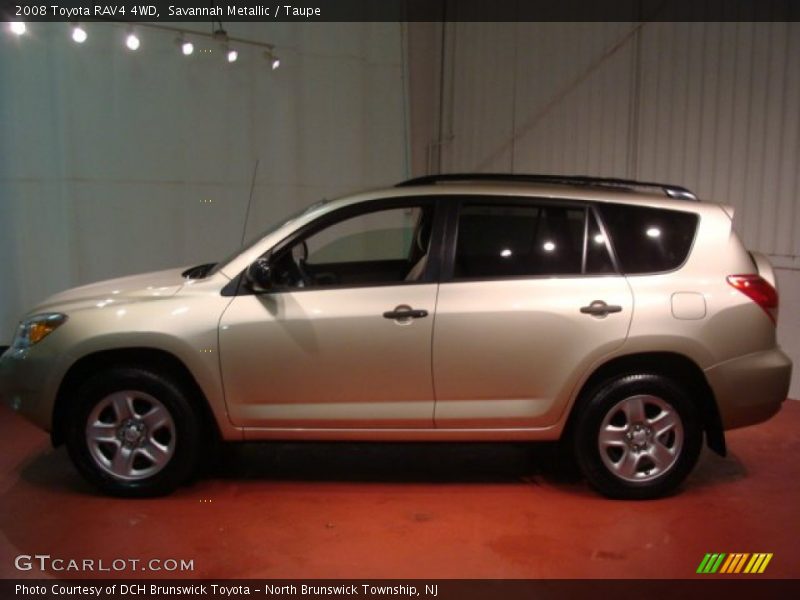 Savannah Metallic / Taupe 2008 Toyota RAV4 4WD