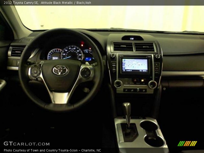Attitude Black Metallic / Black/Ash 2012 Toyota Camry SE