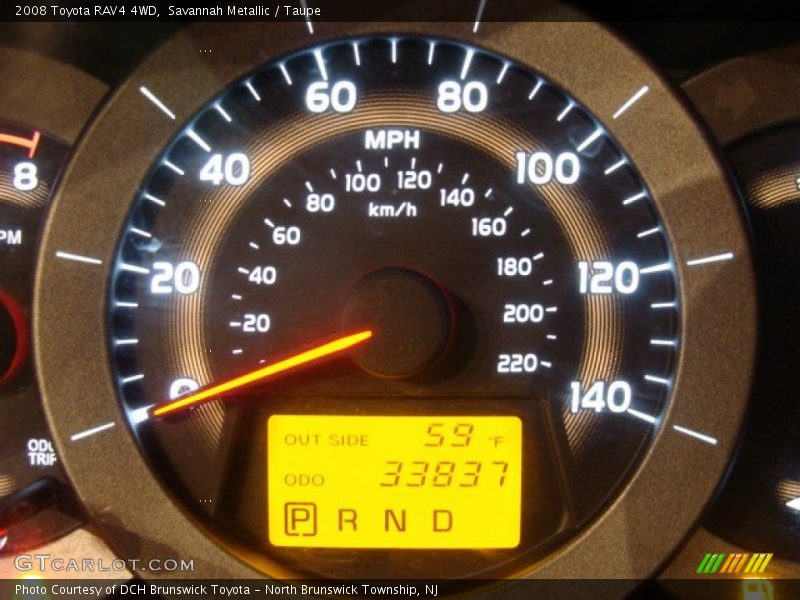 Savannah Metallic / Taupe 2008 Toyota RAV4 4WD