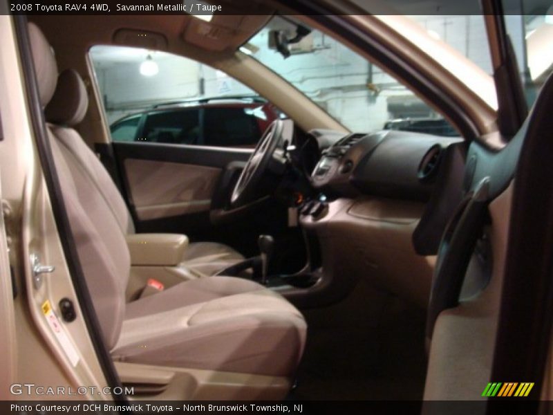 Savannah Metallic / Taupe 2008 Toyota RAV4 4WD