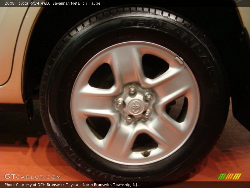 Savannah Metallic / Taupe 2008 Toyota RAV4 4WD
