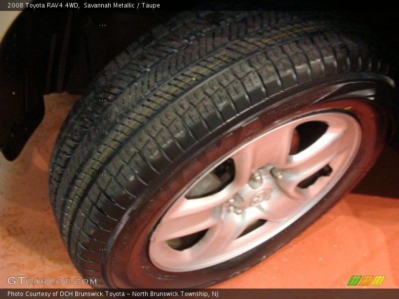 Savannah Metallic / Taupe 2008 Toyota RAV4 4WD