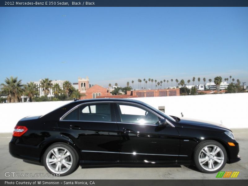 Black / Black 2012 Mercedes-Benz E 350 Sedan