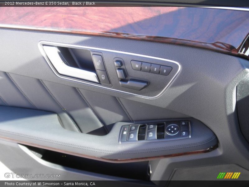 Black / Black 2012 Mercedes-Benz E 350 Sedan