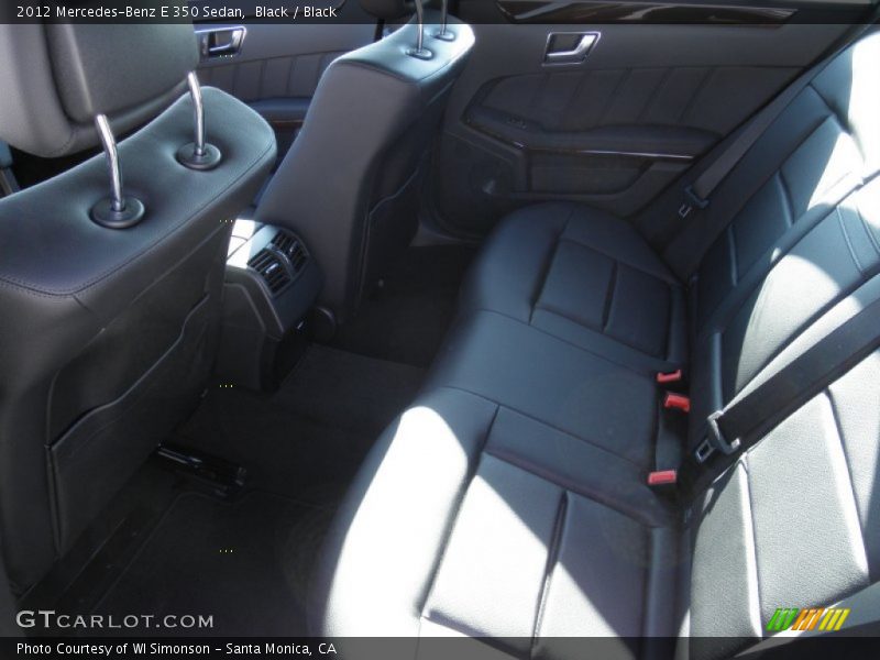 Black / Black 2012 Mercedes-Benz E 350 Sedan