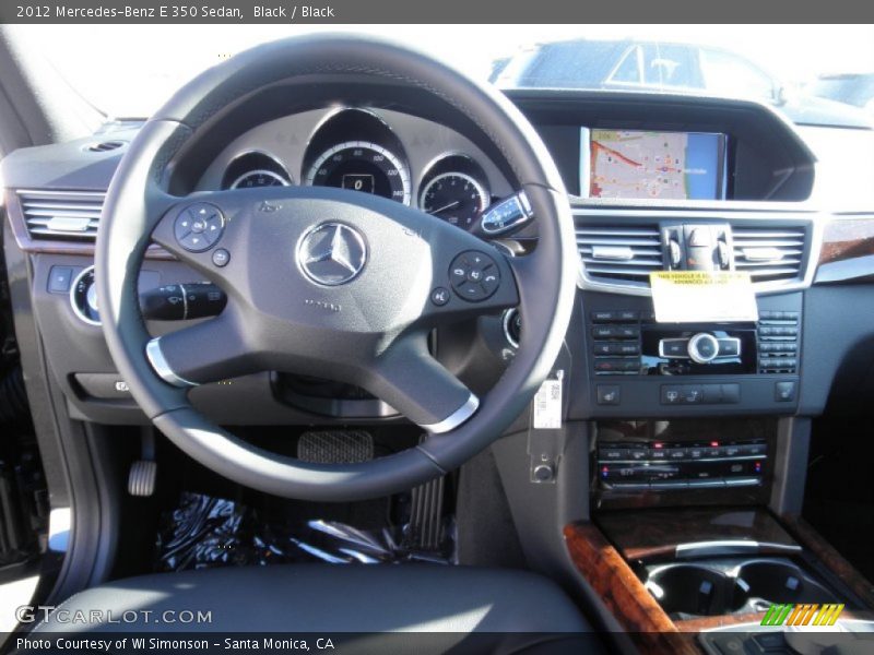 Black / Black 2012 Mercedes-Benz E 350 Sedan