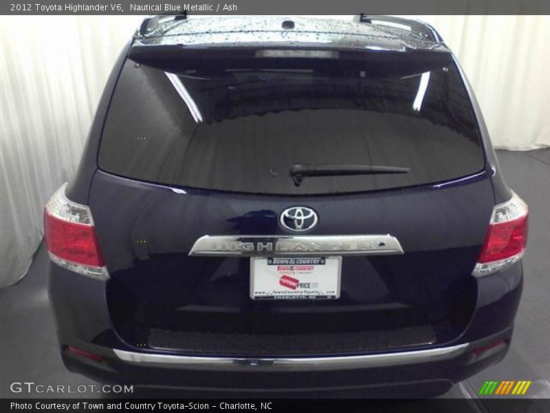 Nautical Blue Metallic / Ash 2012 Toyota Highlander V6