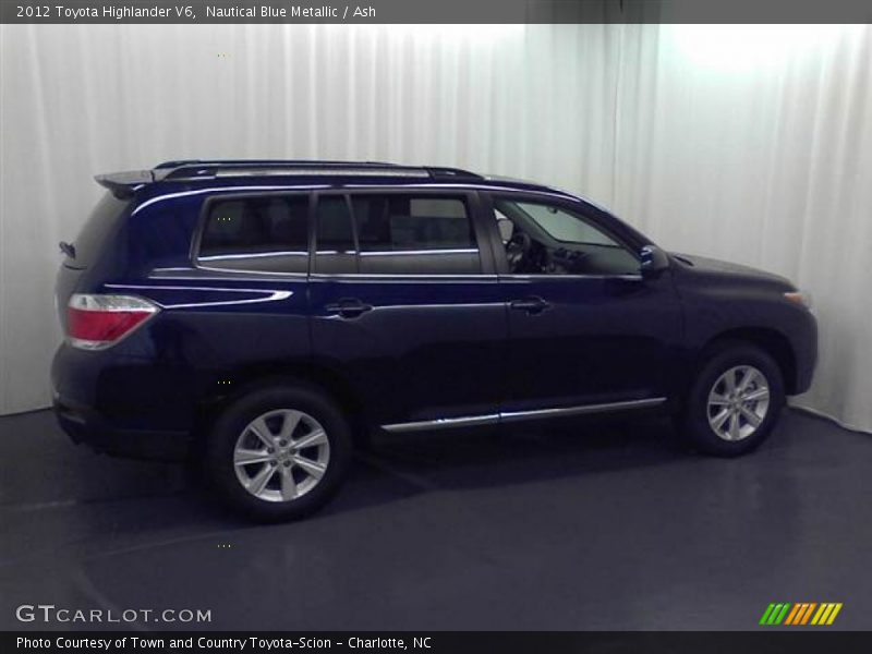 Nautical Blue Metallic / Ash 2012 Toyota Highlander V6