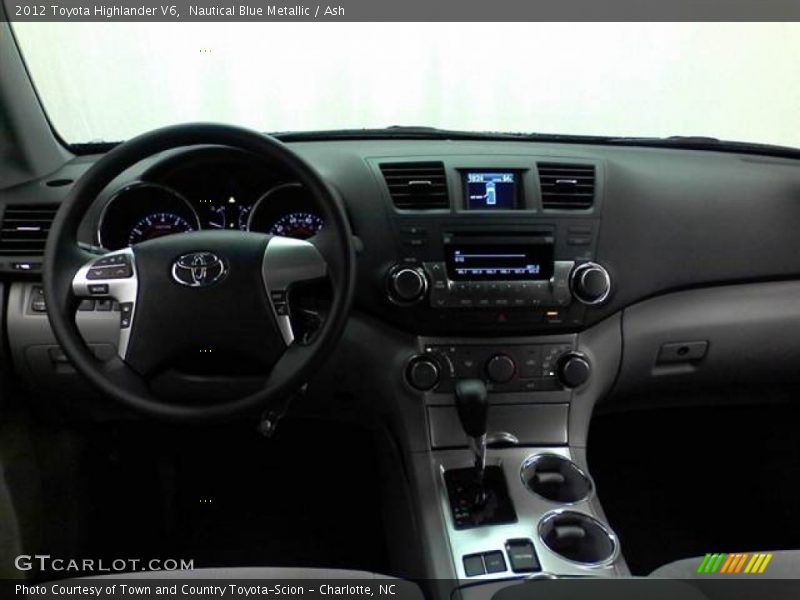 Nautical Blue Metallic / Ash 2012 Toyota Highlander V6