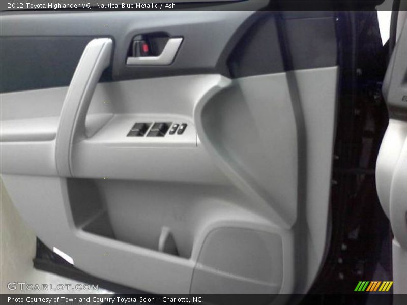 Nautical Blue Metallic / Ash 2012 Toyota Highlander V6