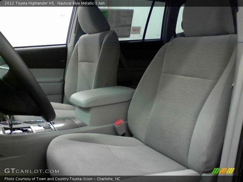 Nautical Blue Metallic / Ash 2012 Toyota Highlander V6