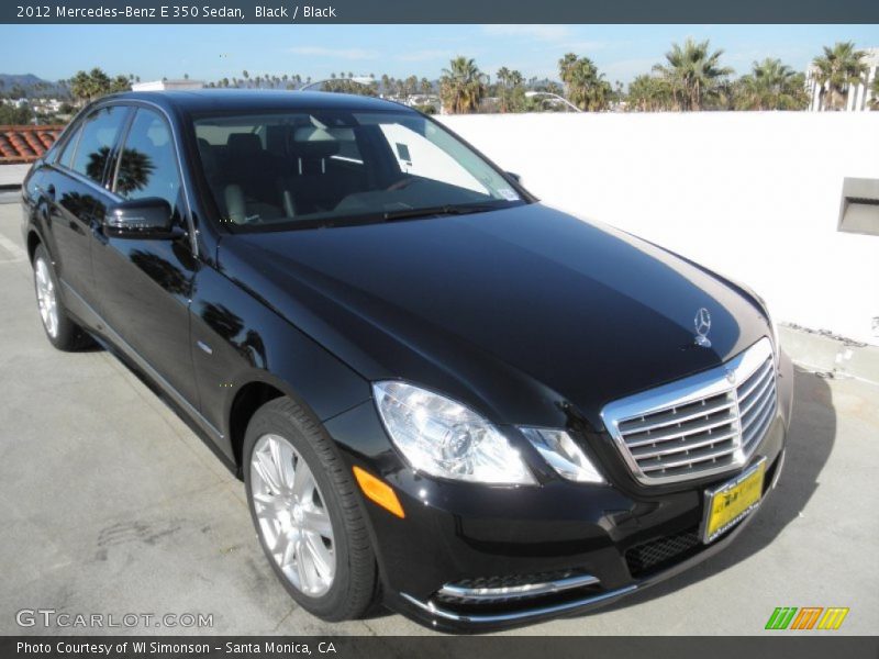  2012 E 350 Sedan Black