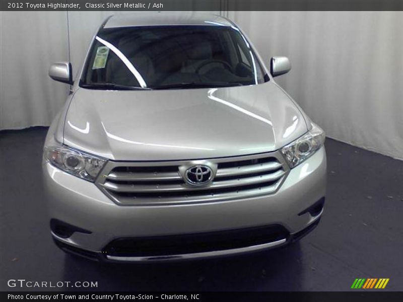 Classic Silver Metallic / Ash 2012 Toyota Highlander