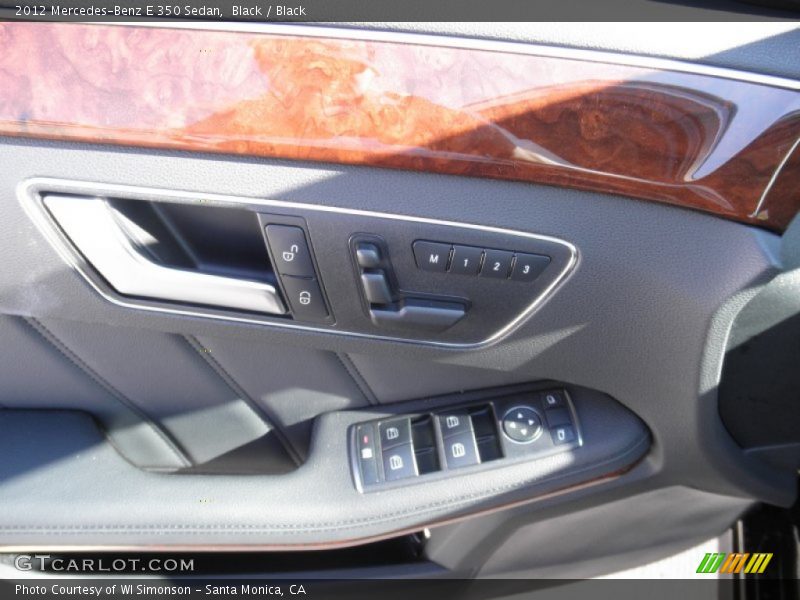 Black / Black 2012 Mercedes-Benz E 350 Sedan