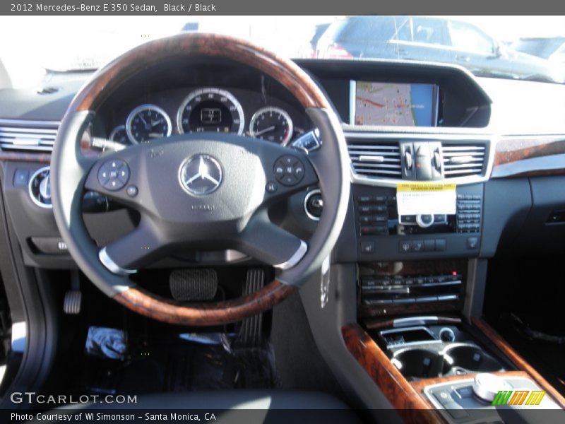  2012 E 350 Sedan Black Interior