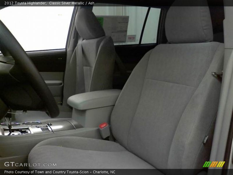 Classic Silver Metallic / Ash 2012 Toyota Highlander