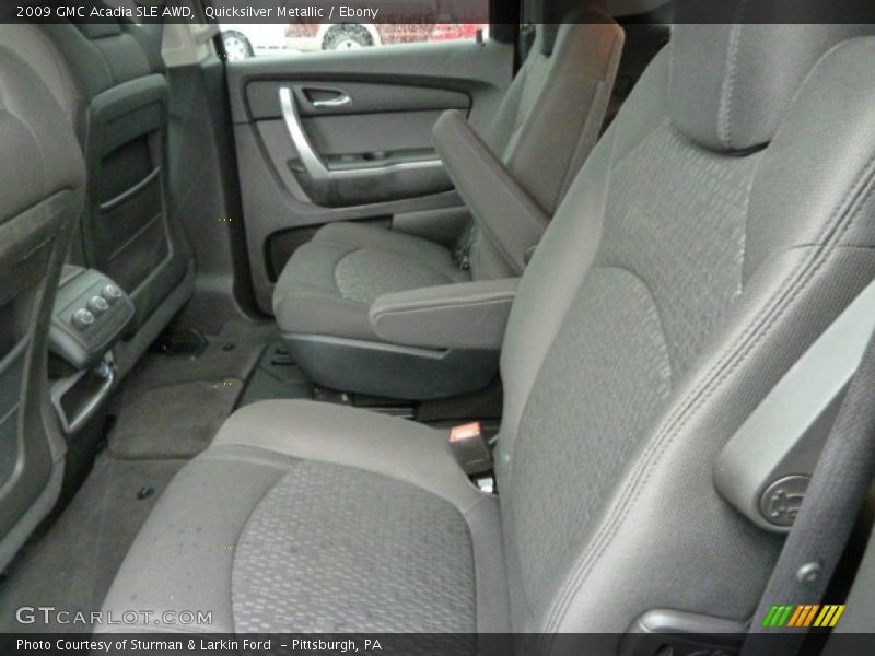 Quicksilver Metallic / Ebony 2009 GMC Acadia SLE AWD