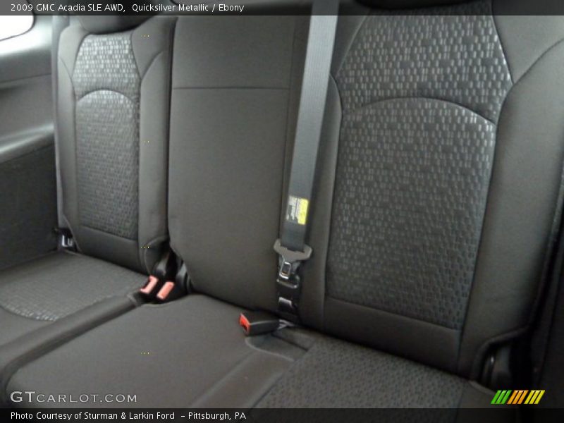 Quicksilver Metallic / Ebony 2009 GMC Acadia SLE AWD